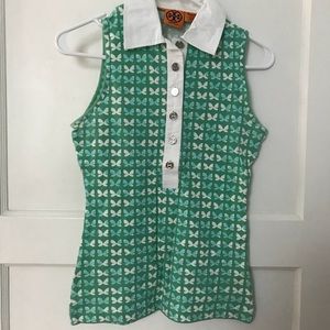 Tory Burch sleeveless top - XS. Great condition!